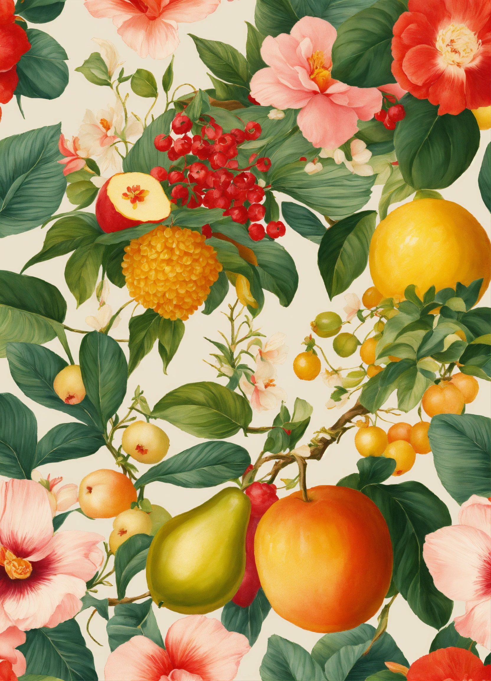 Lexica - Create a stylistic Rococo inspired pattern with a variety of ...