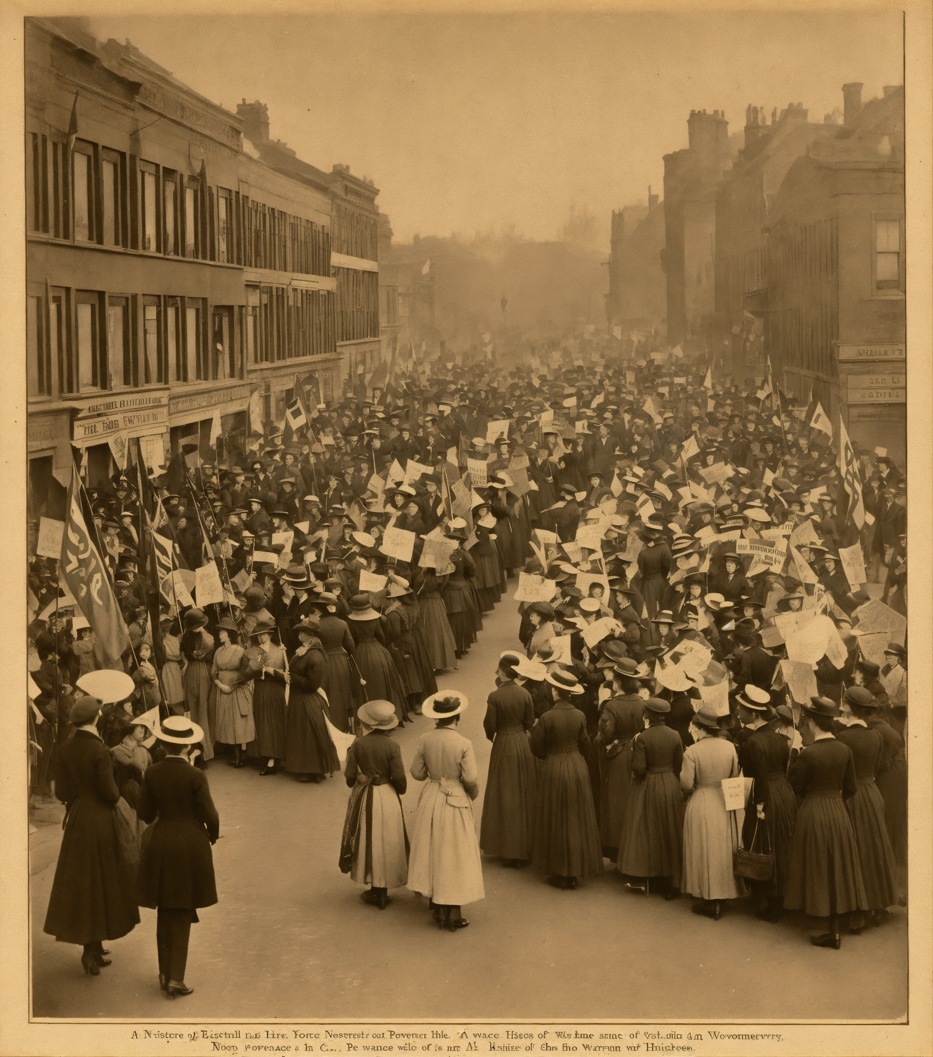 Lexica - 1. An illustration of Historical images of suffrage movements
