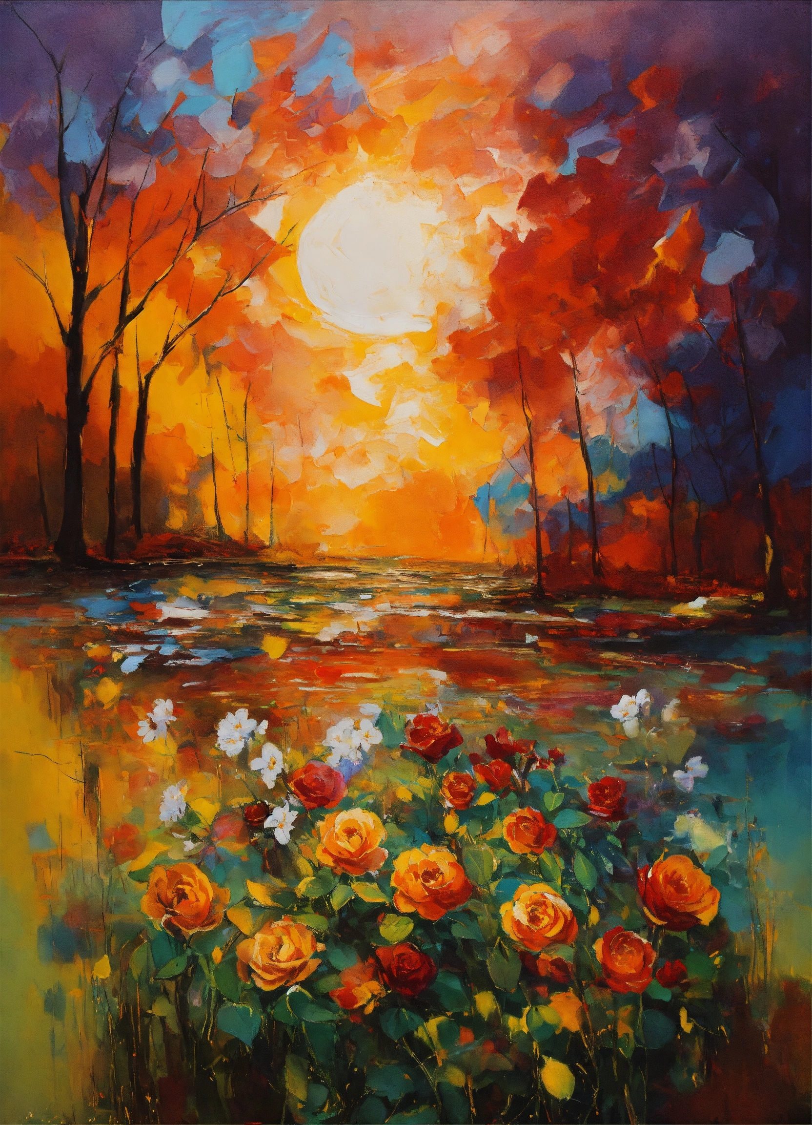 Lexica - Expressing sorrow for your loss through a Neo-Expressionist ...