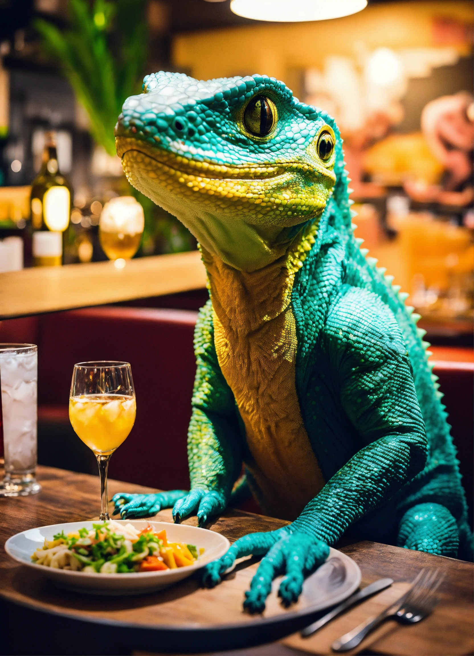 Lexica - A CUTE AND FRIENDLY BIG LIZARD, SPARKLING EYES, GRAFFITI STYLE ...