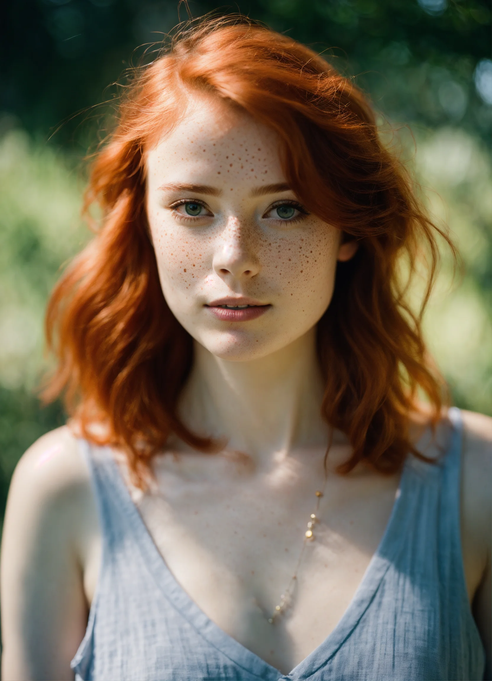 Lexica Redhead Portrait Shot On Leica Shadowplay Gorgeous Lighting