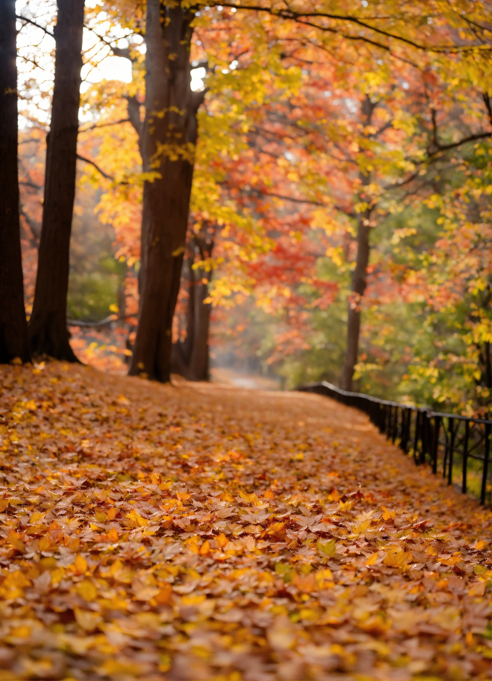 Lexica - Leaf fall colors
