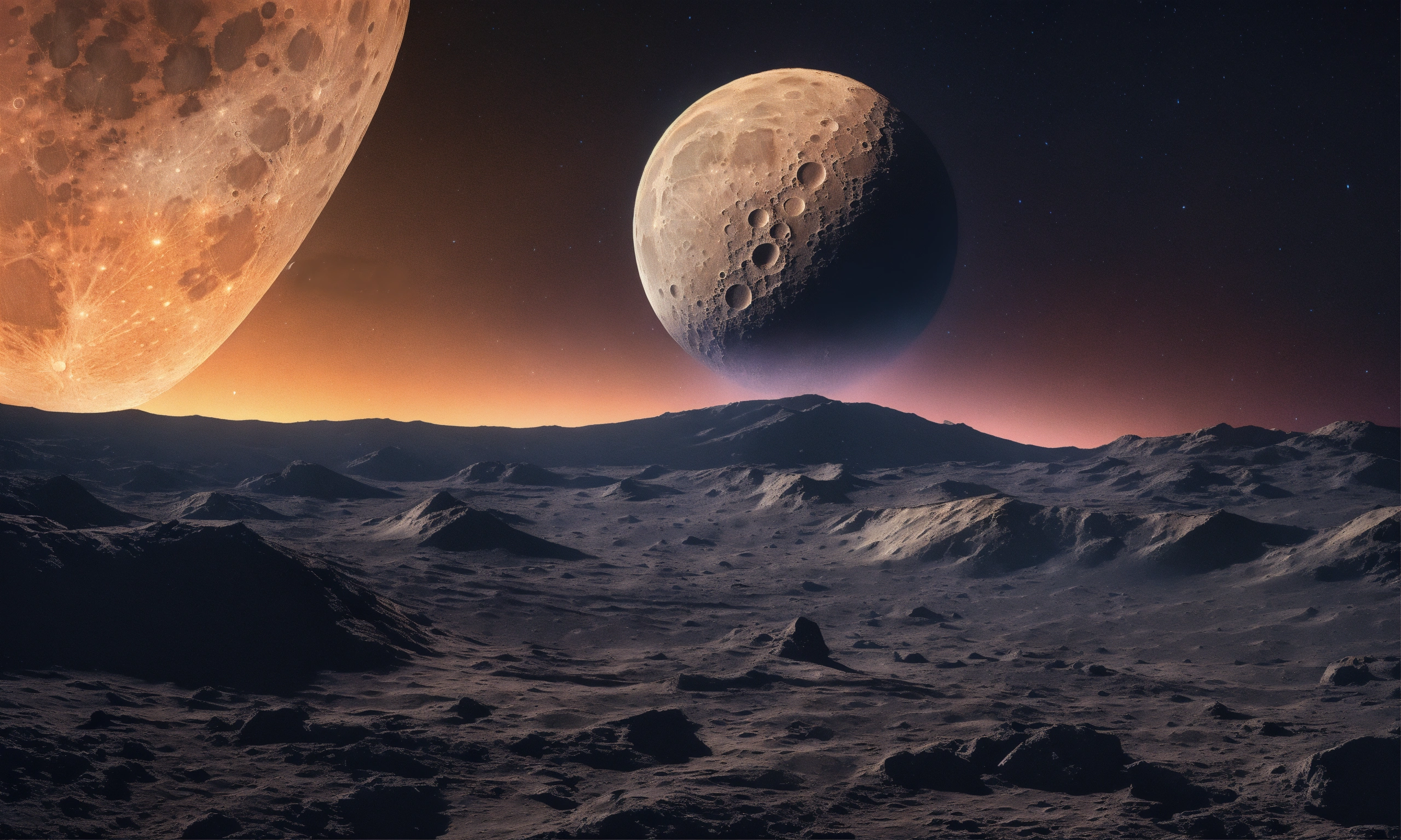 Lexica - Perfectly rendered illustration of the Reddit logo on the Moon