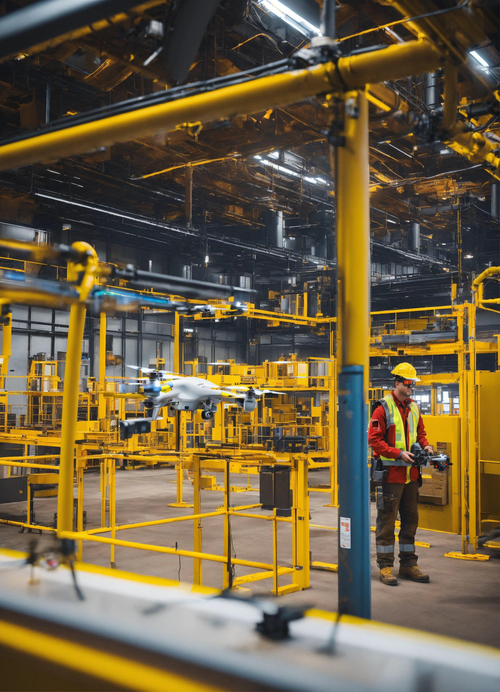 Lexica "Photorealistic depiction of an advanced industrial setting