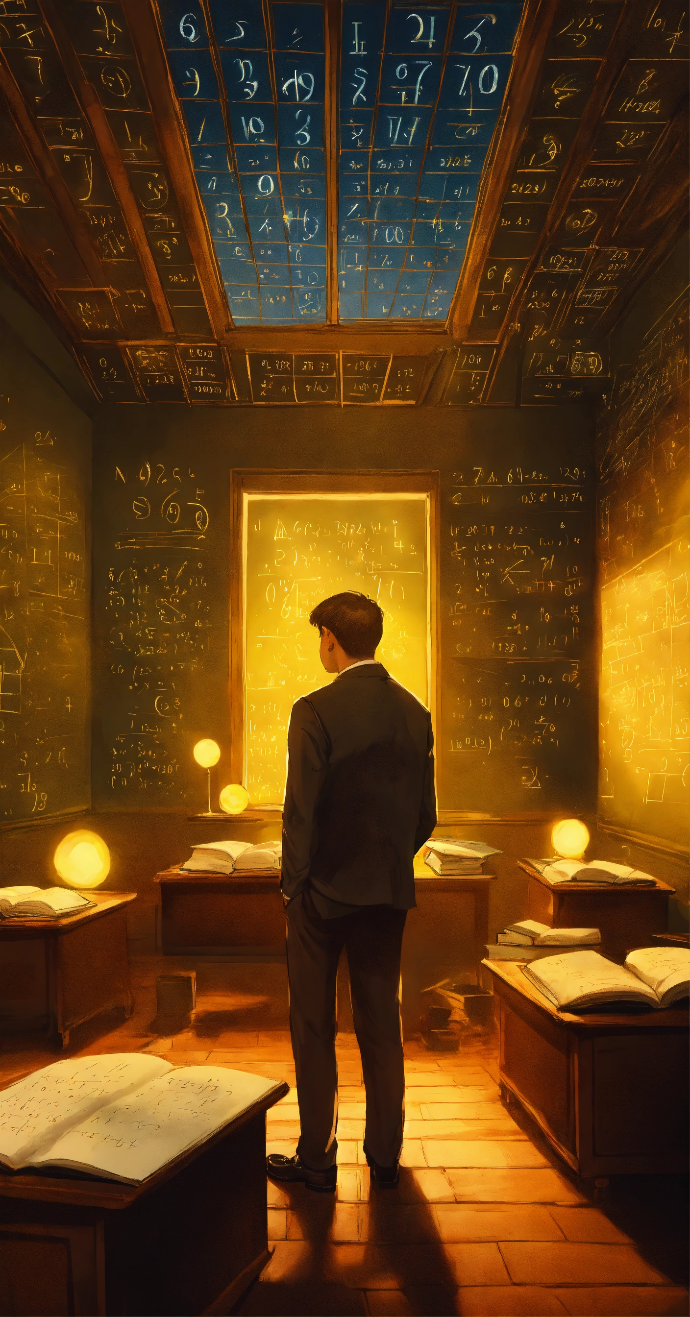 Lexica - Numbers, mathematic symbols, groomy, dark, mystic, realistic ...