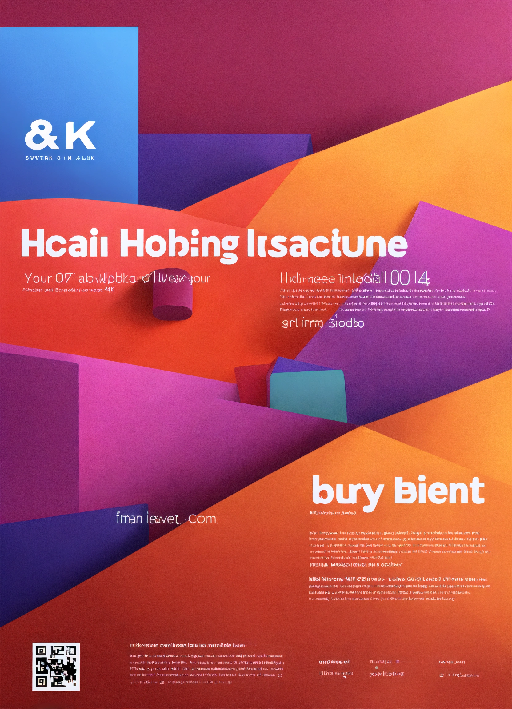 Lexica - Flat design solid colour layout, social media post about event ...