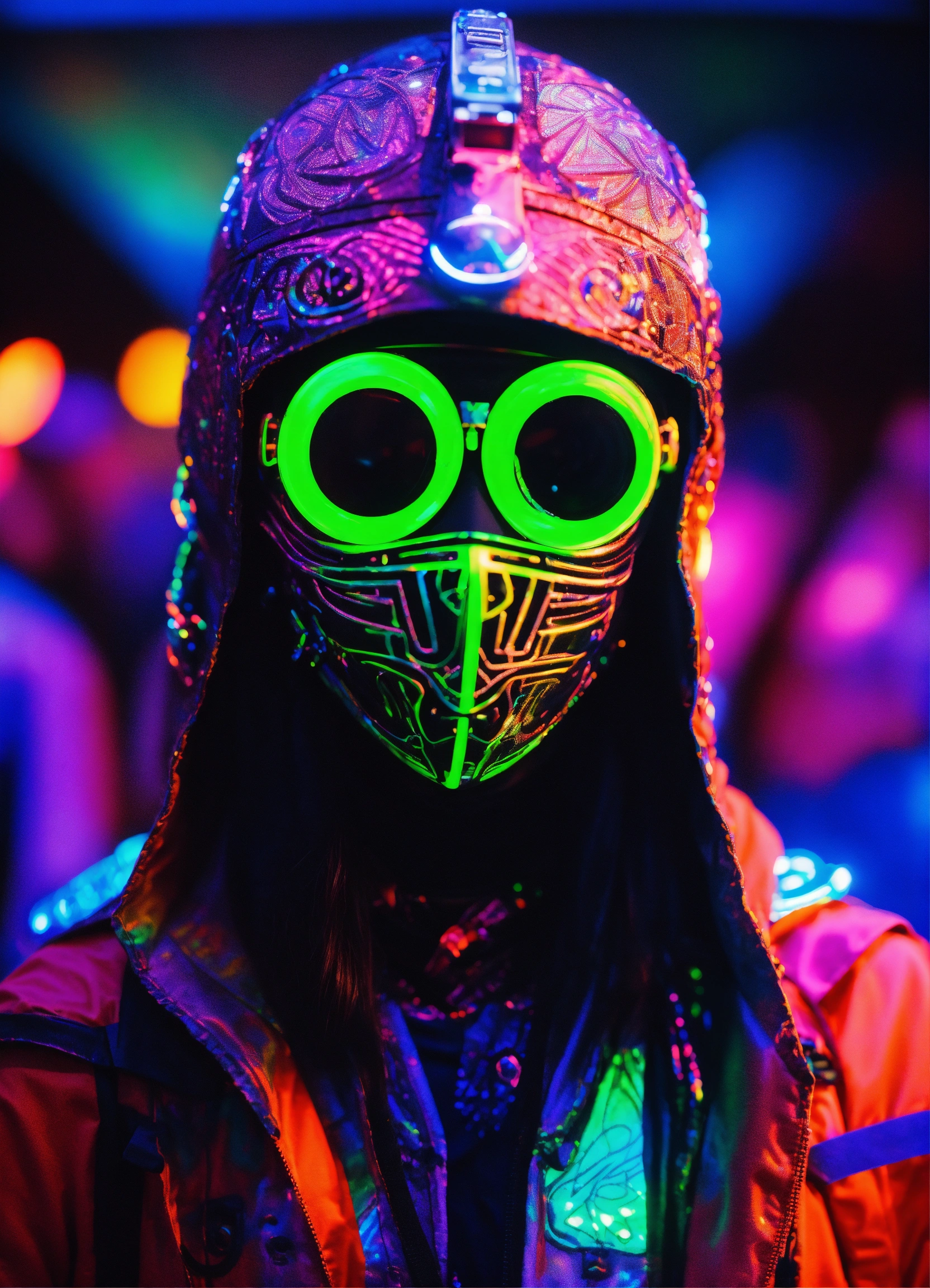 Lexica - Photorealistic 3D portrait Ninja Space Alien in Colorado ...