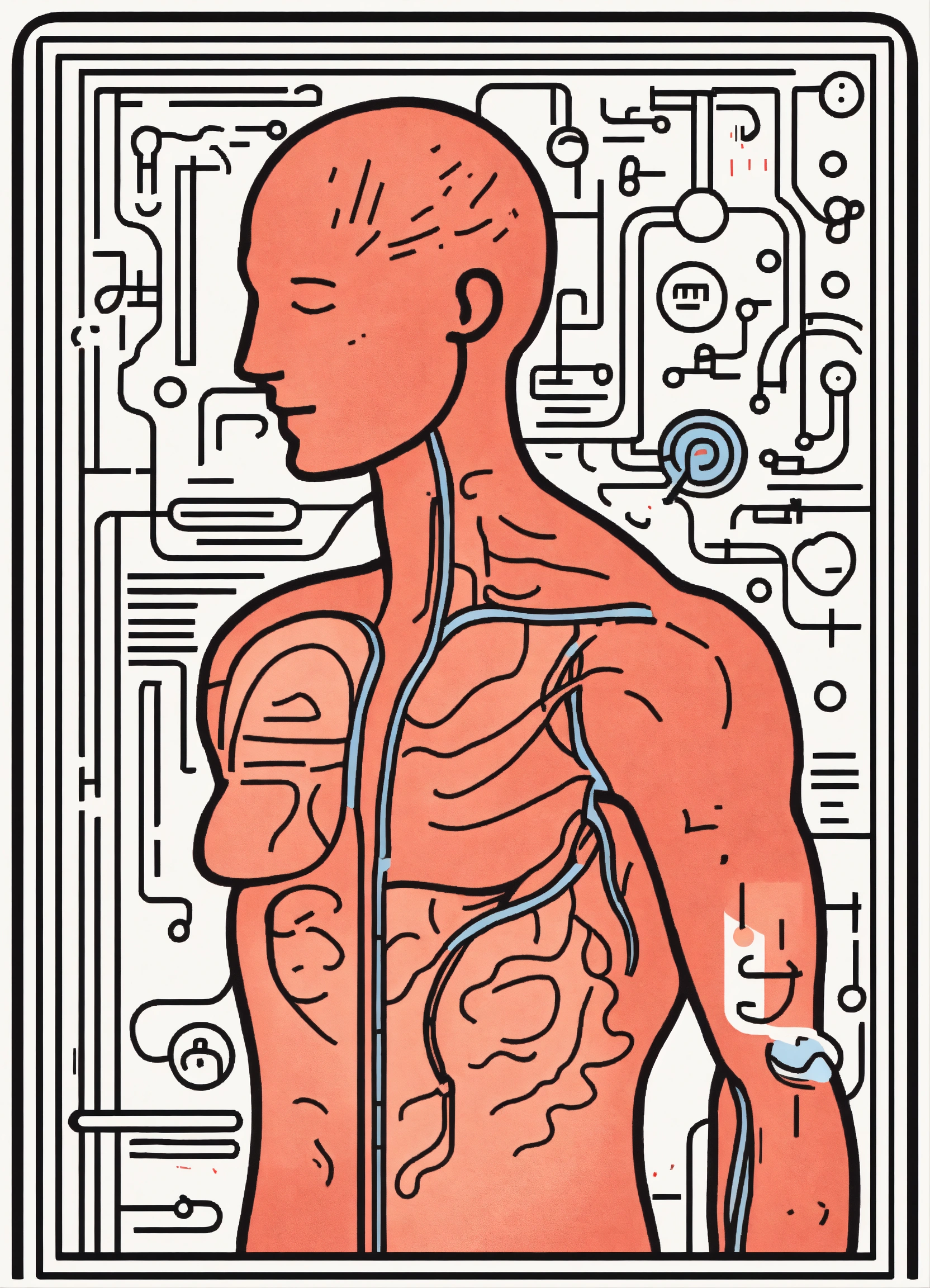 Lexica - Physiological needs icon line art