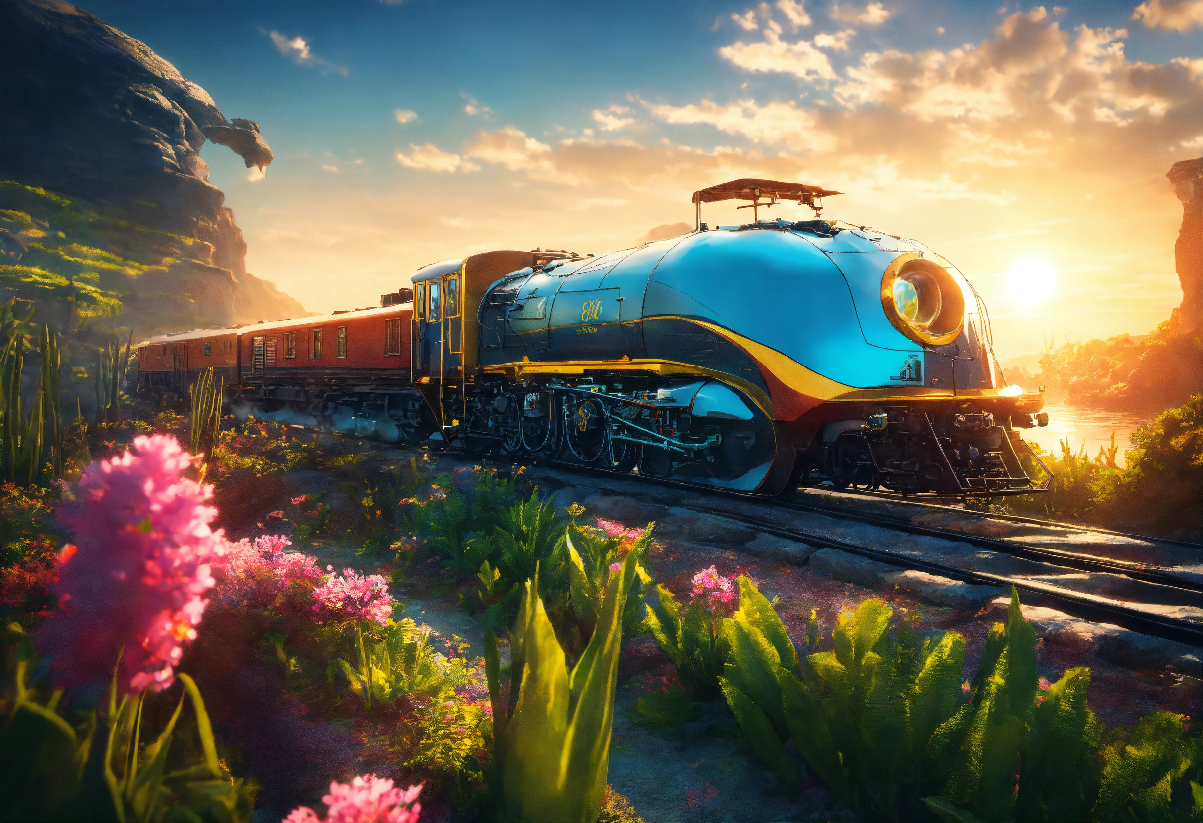 Lexica - High quality,quality8k,Locomotive of the future,Underwater ...
