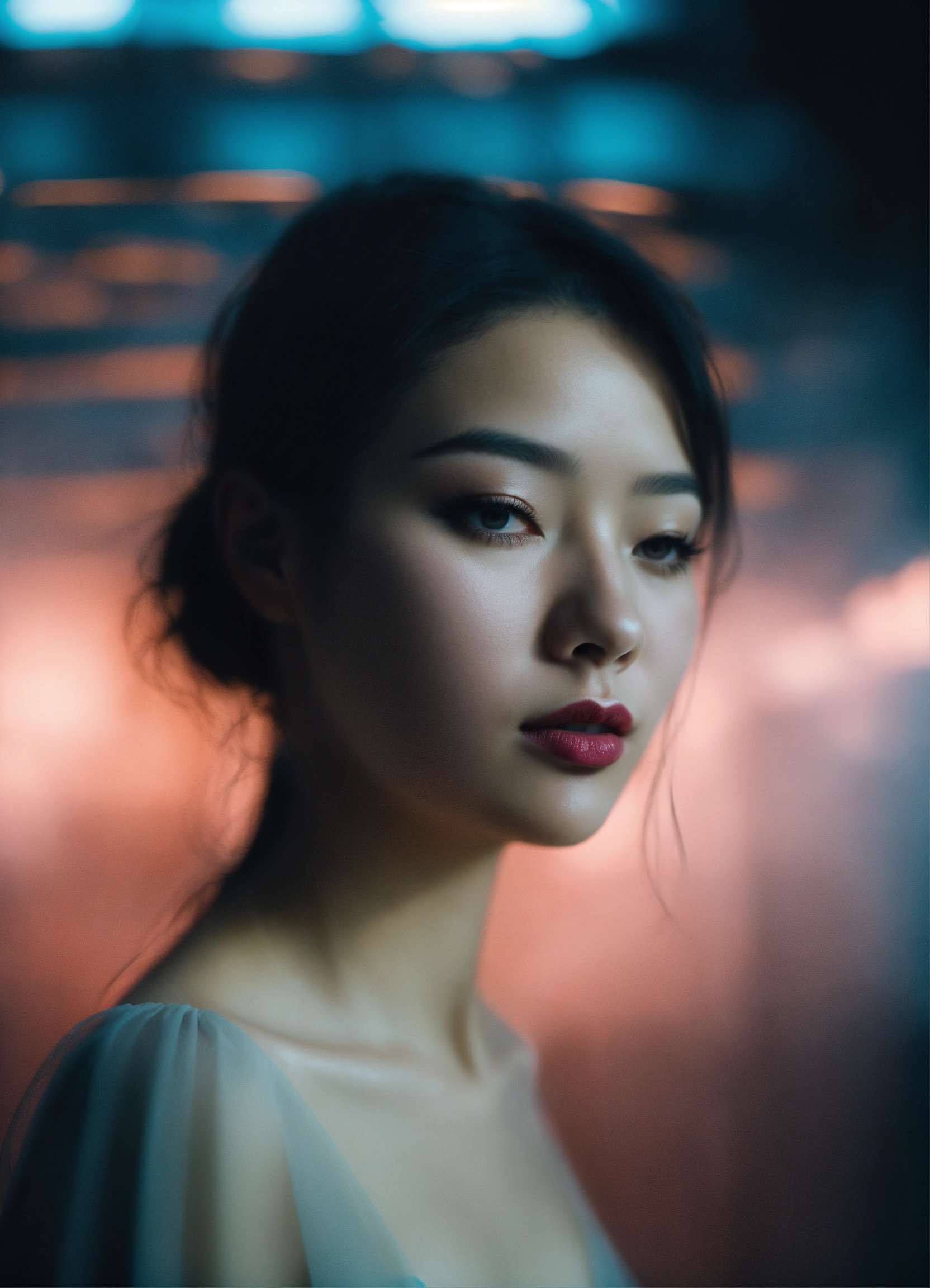 lexica-blurry-figure-photo-of-woman-in-the-style-of-minimalistic