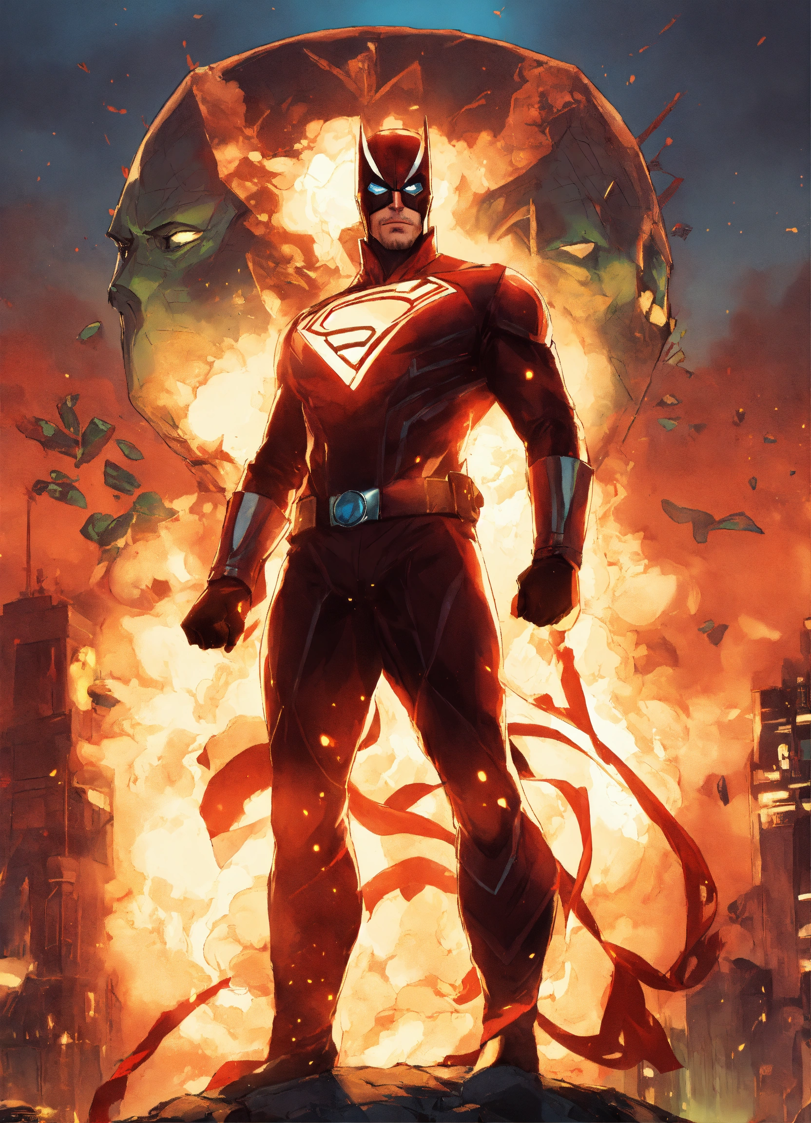 Lexica - A man who has Earth powers, he's a supervillain who wants revenge