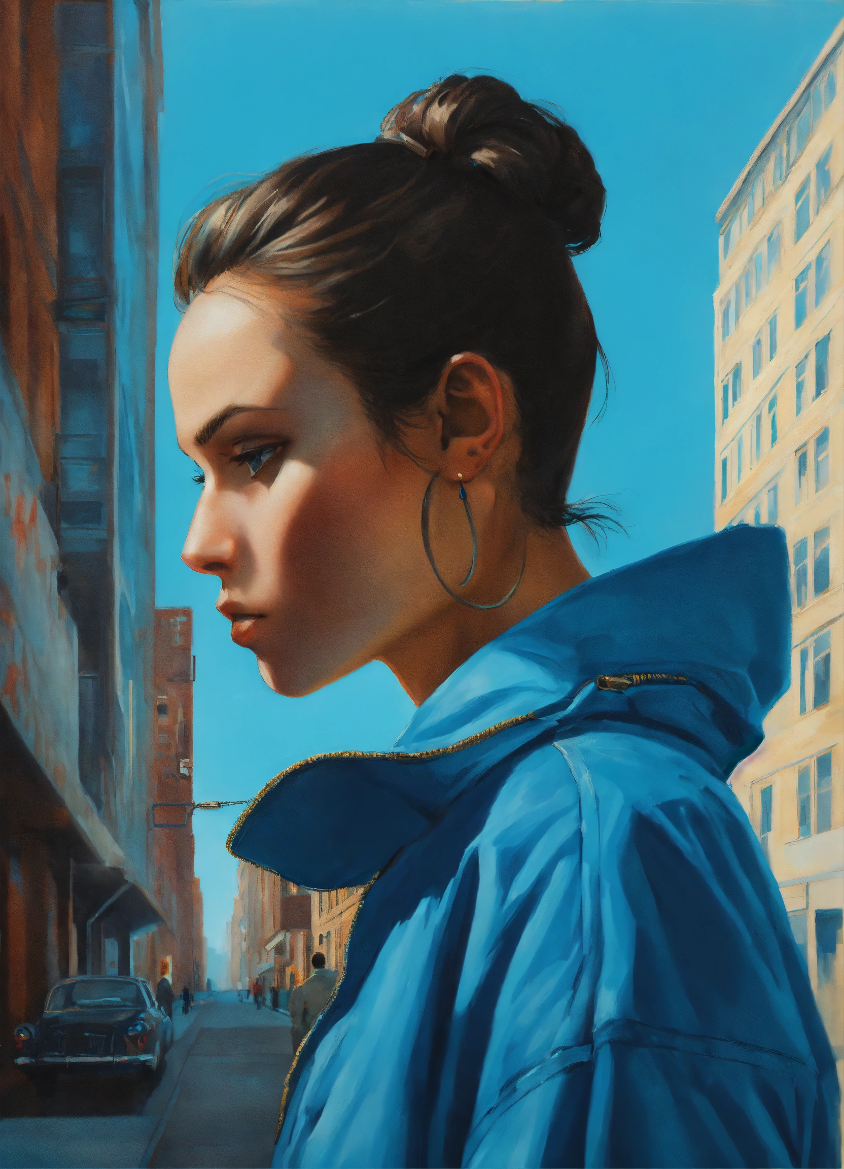 Lexica - Superrealist style, urban style, A person with a dishonest ...
