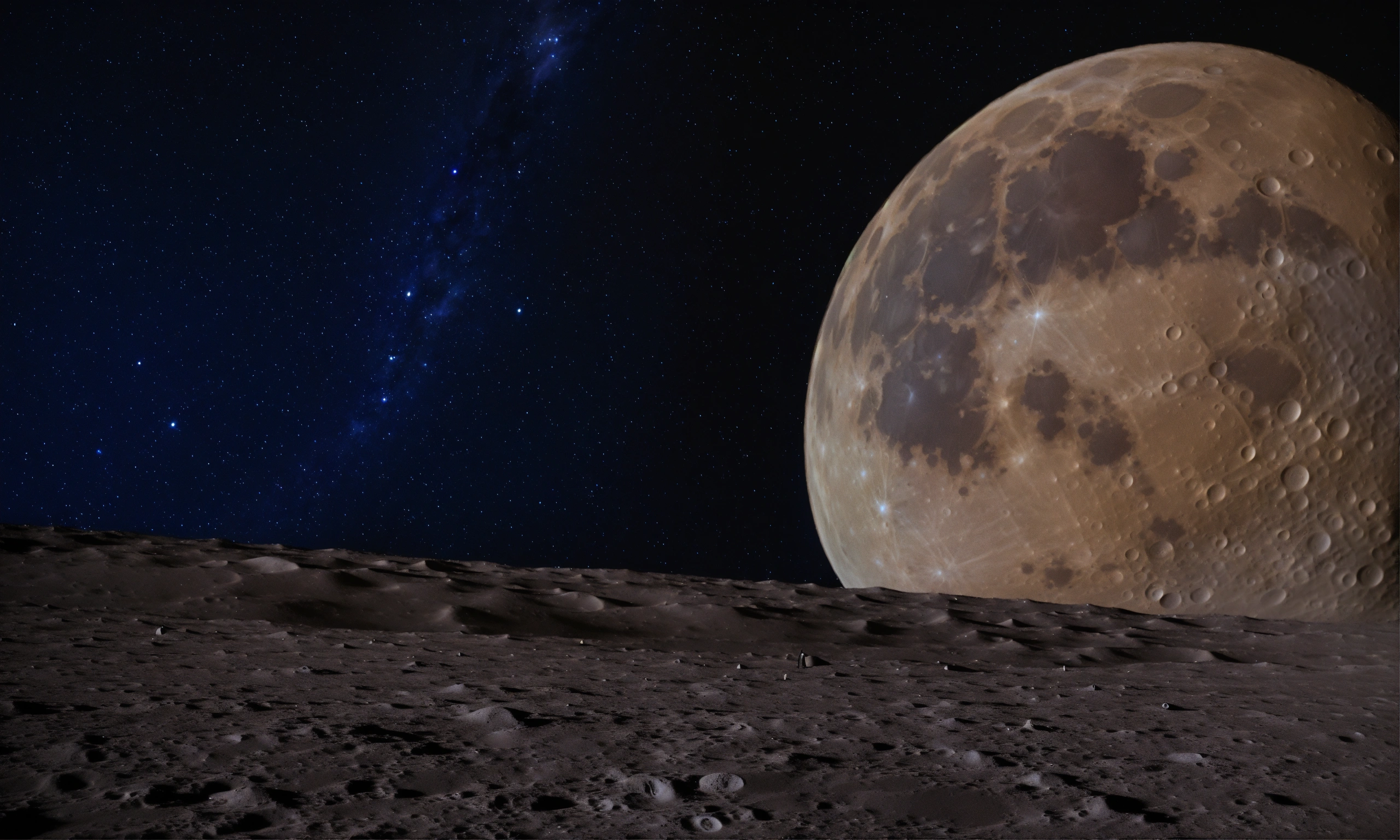 Lexica - Perfectly rendered Reddit logo on the Moon