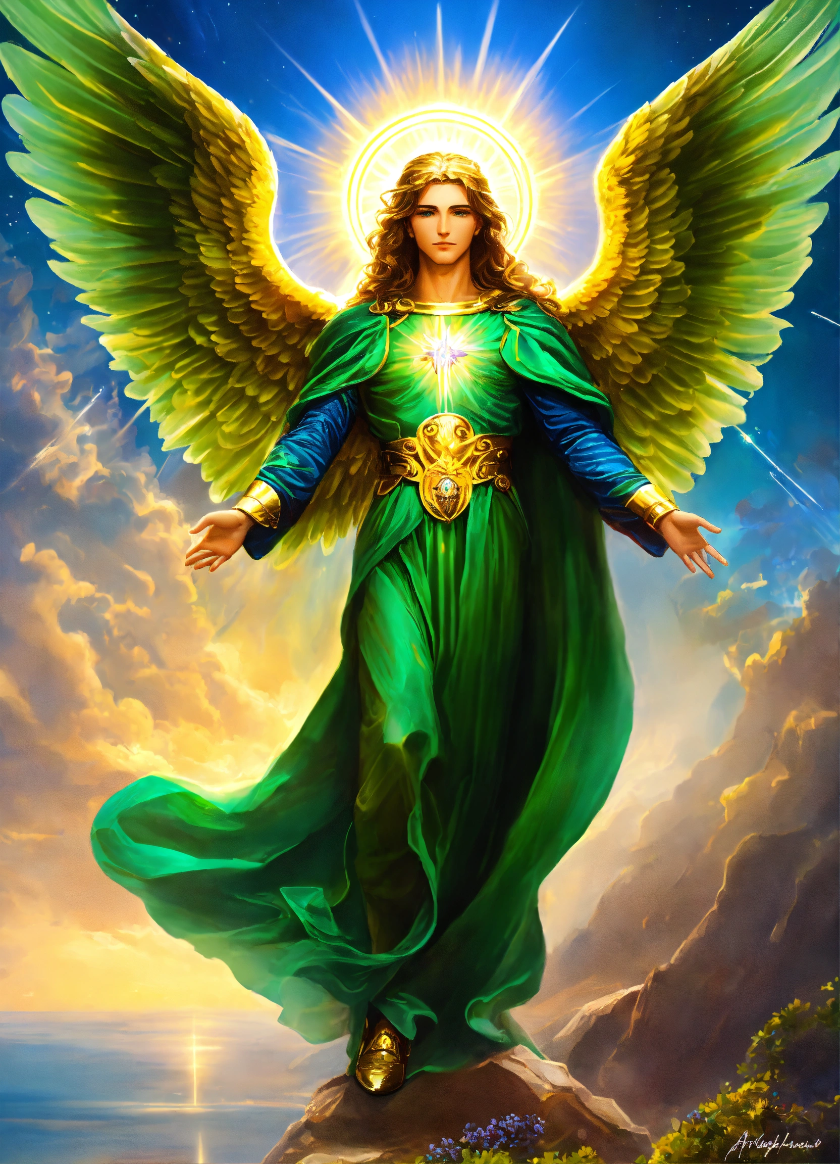 Lexica - Archangel Michael and Archangel Raphael, spiritual guides ...