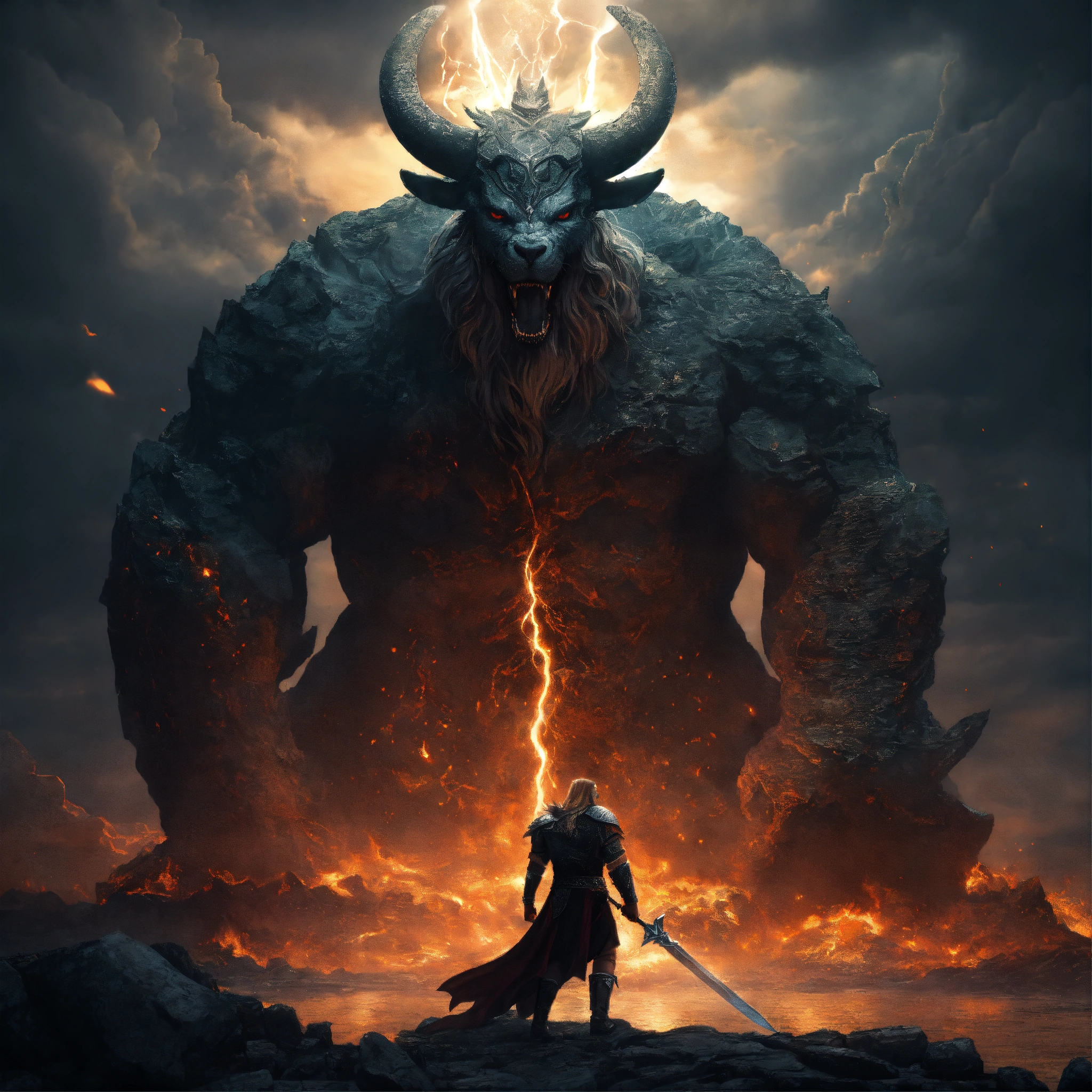 Lexica - End of the world, ragnarok, mythology, realistic, norse myth ...