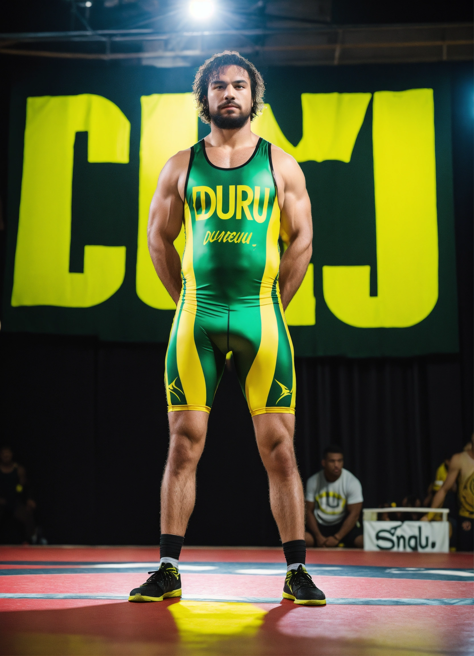 Green wrestling singlet clearance
