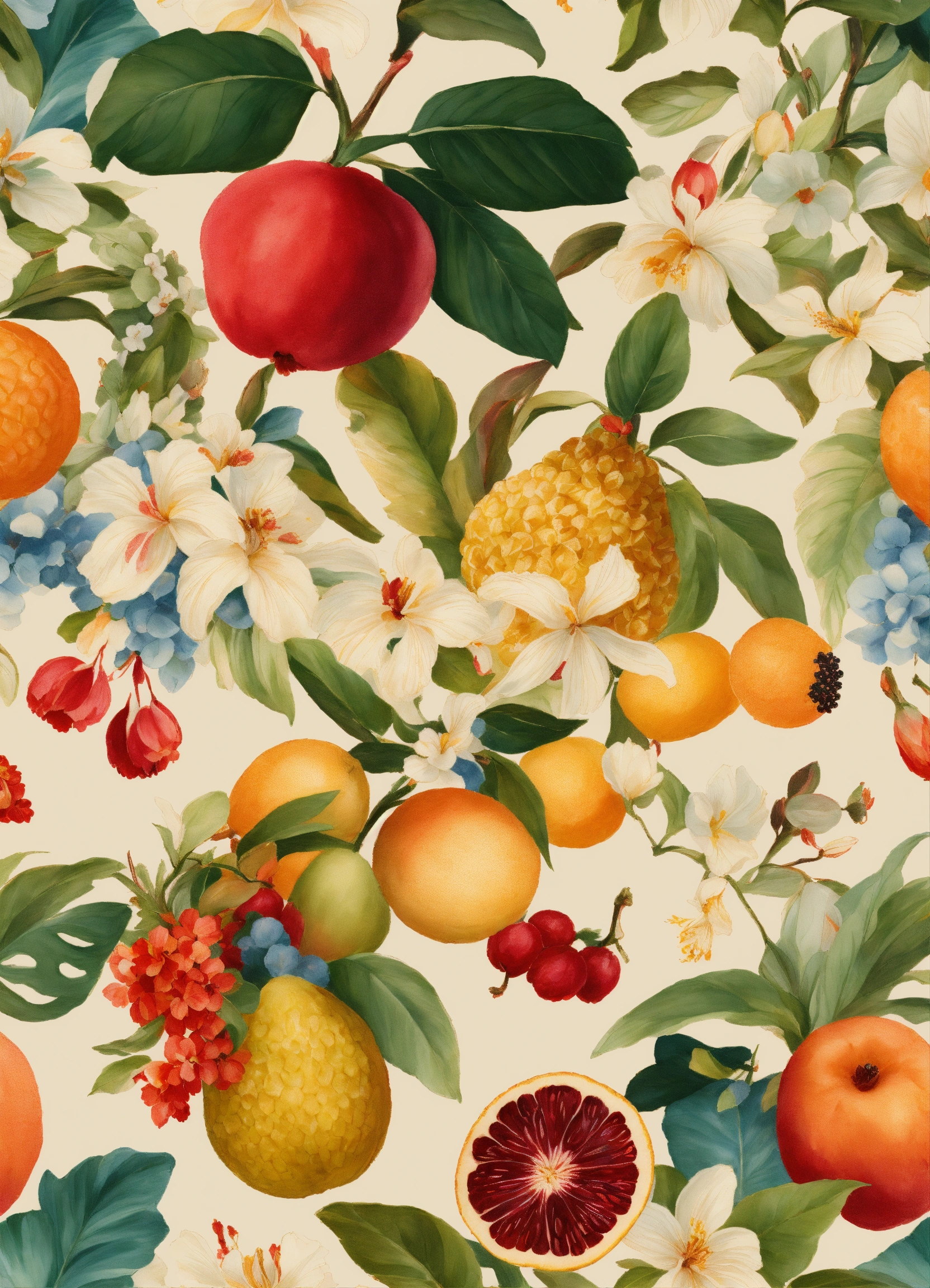 Lexica - Create a stylistic Rococo inspired pattern with a variety of ...
