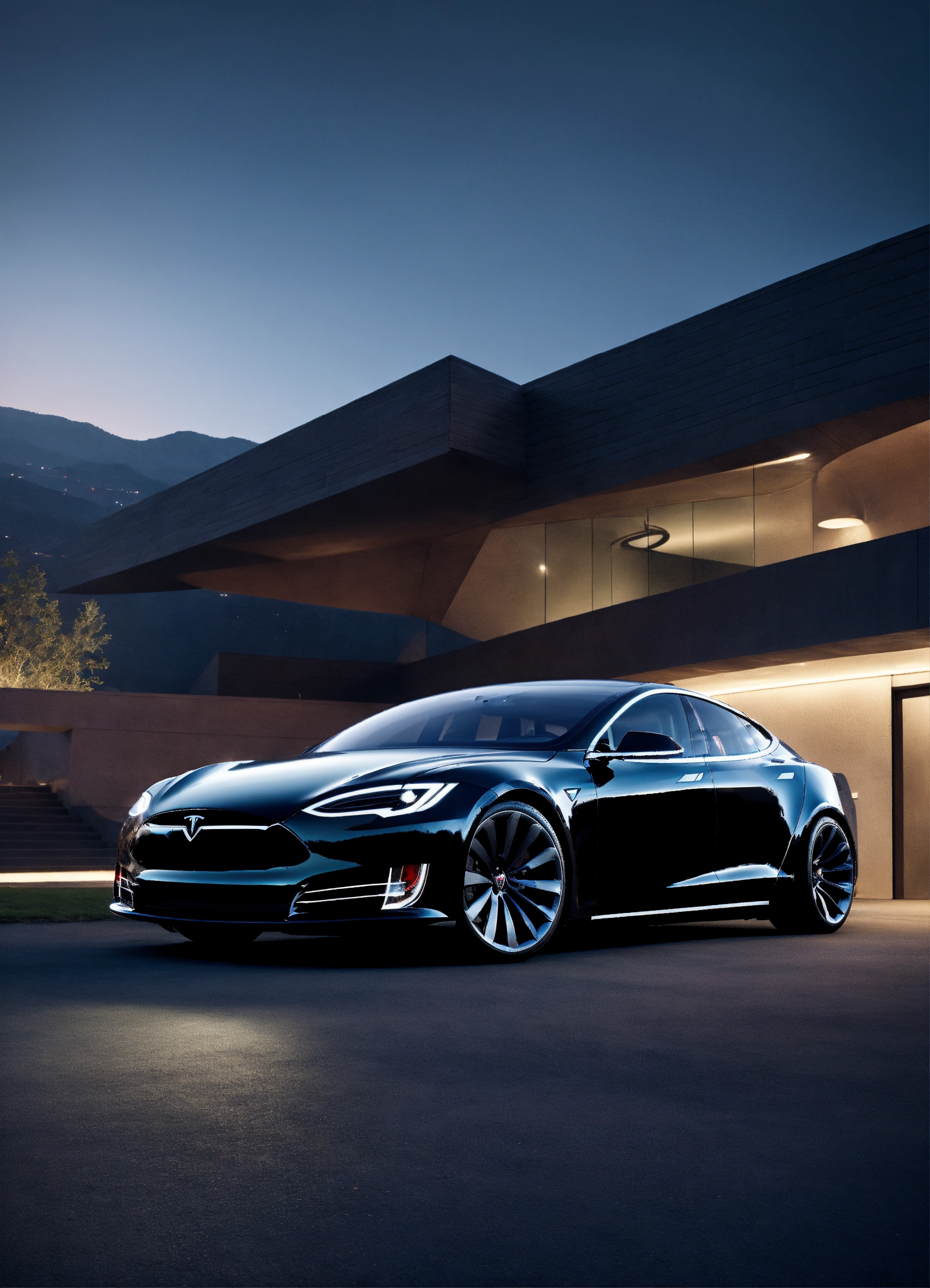 Lexica - Photo of concept Tesla Model S from 2025,8k resoultion,hyper ...