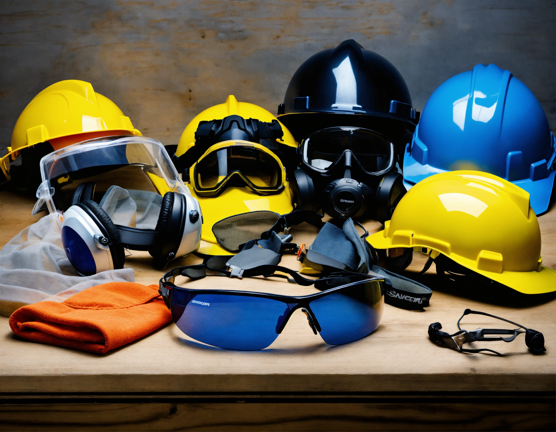 Lexica - Sample of all existing safety equipment for all types of work