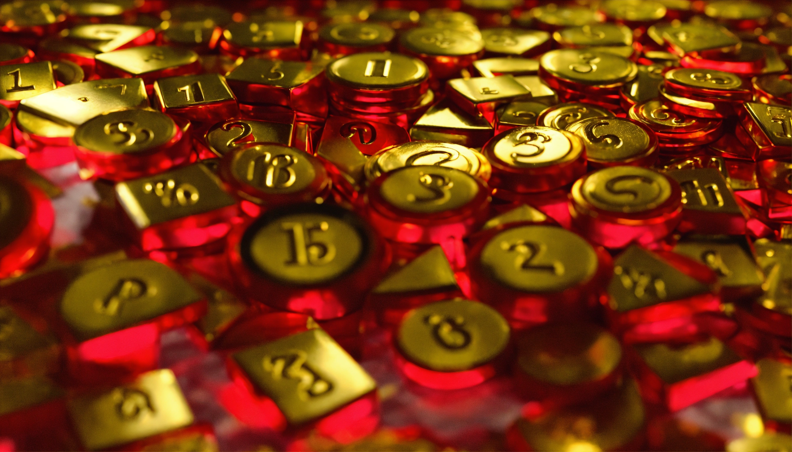 Lexica - Red gold numbers