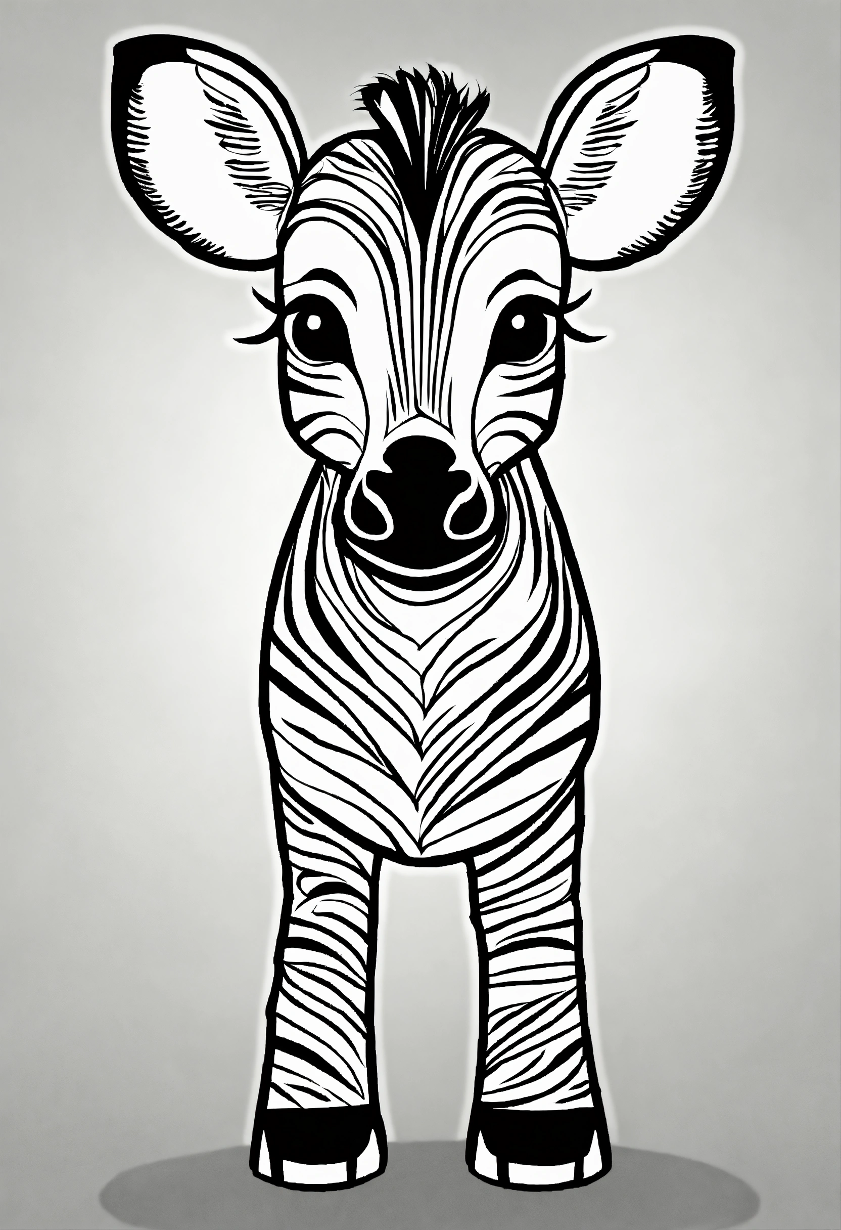 Lexica - Coloring book for preschoolers, simple lines drawings, no ...
