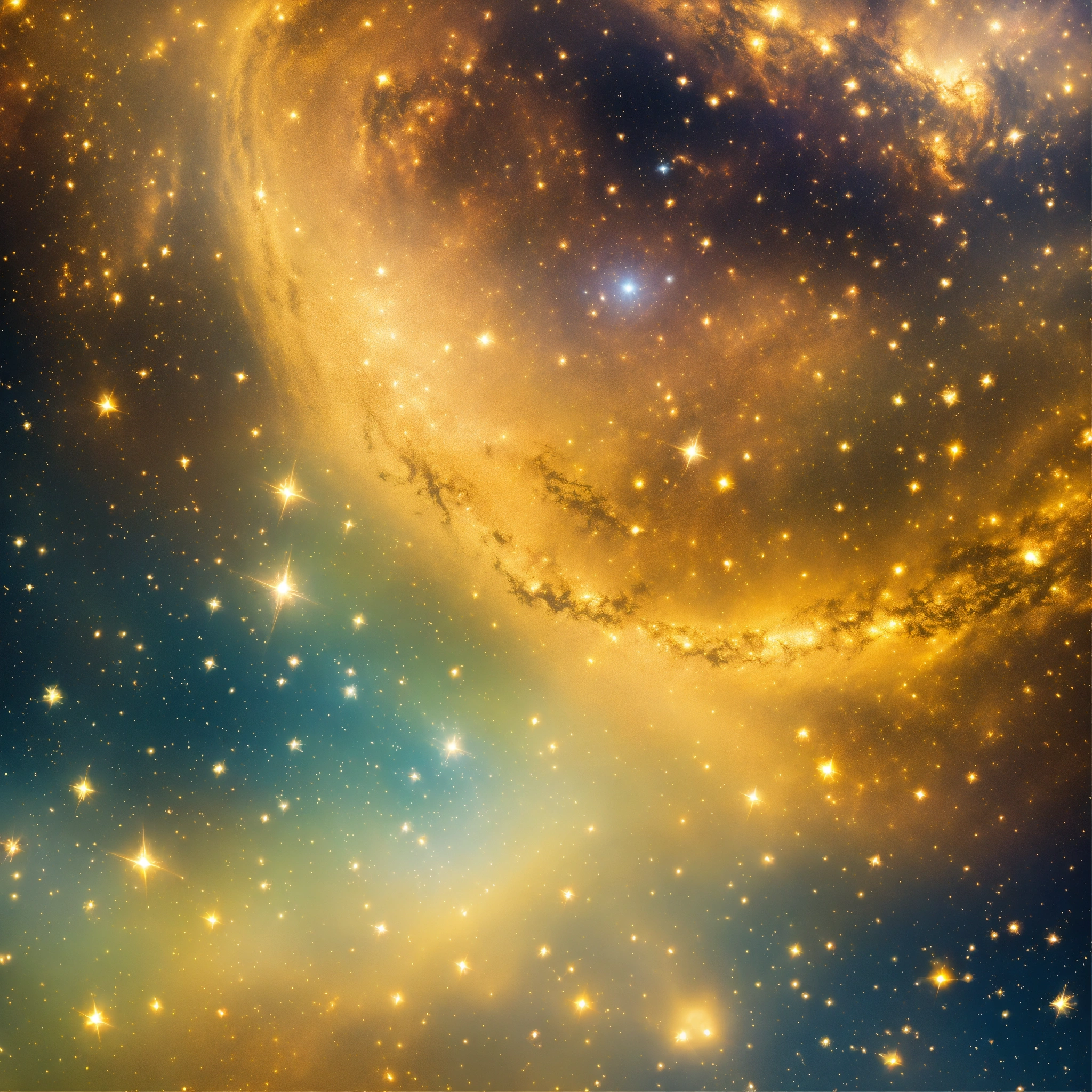 Lexica - Interstellar space mystery wallpaper of stars, background ...