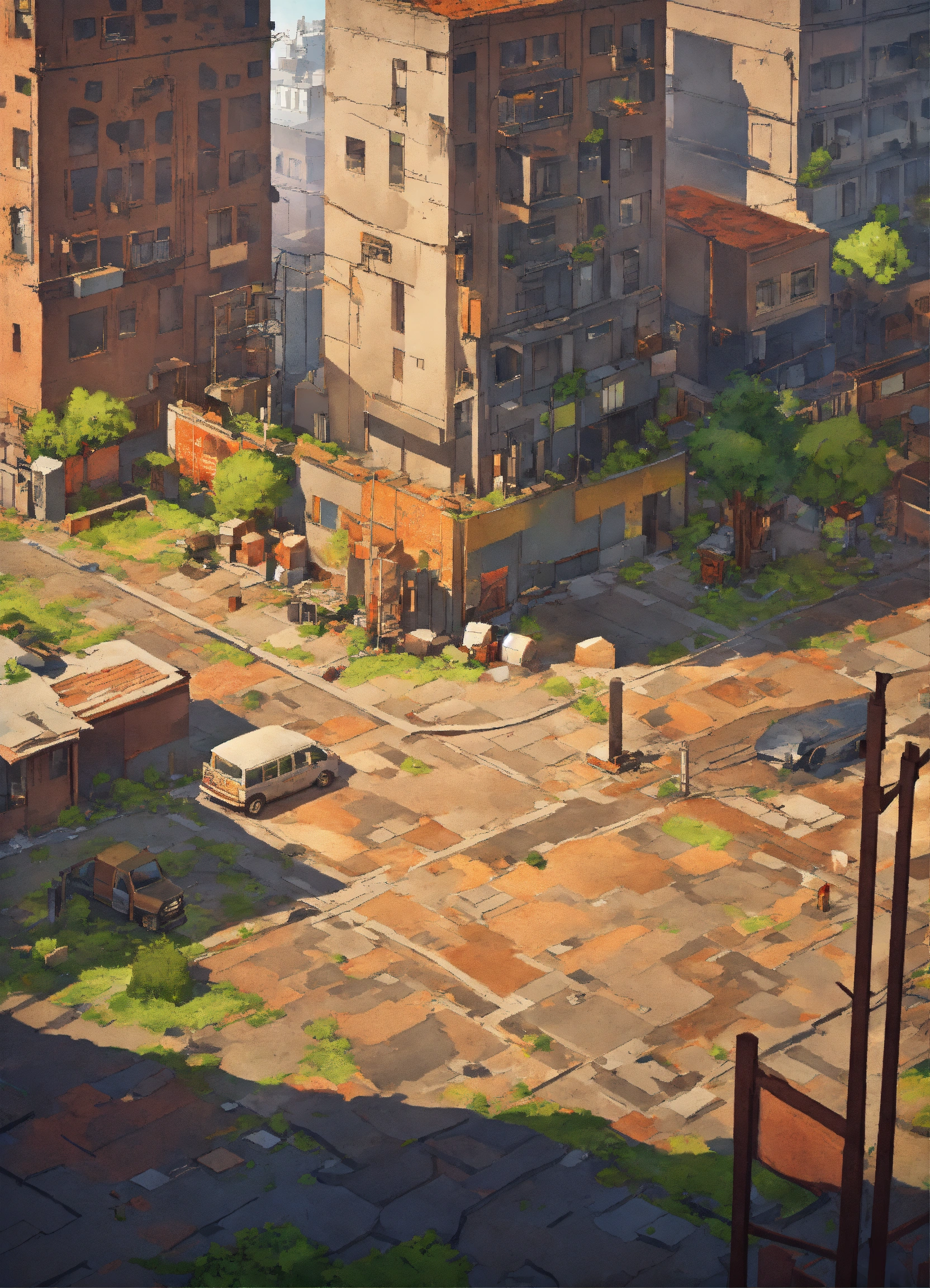 Lexica - Simple blocky pixel image in a 3/4 top-down perspective with ...