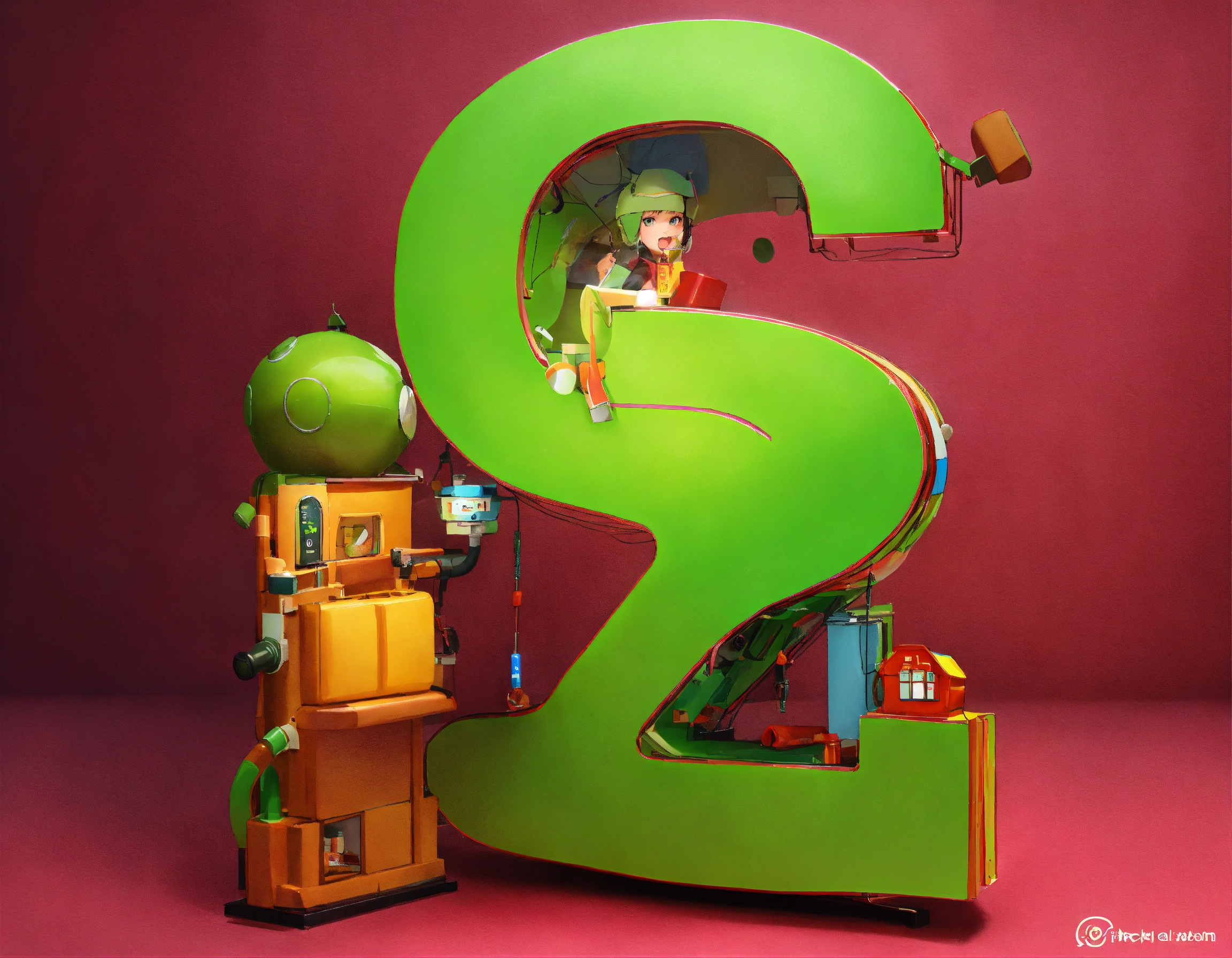 Lexica - Create an image for the number 52.