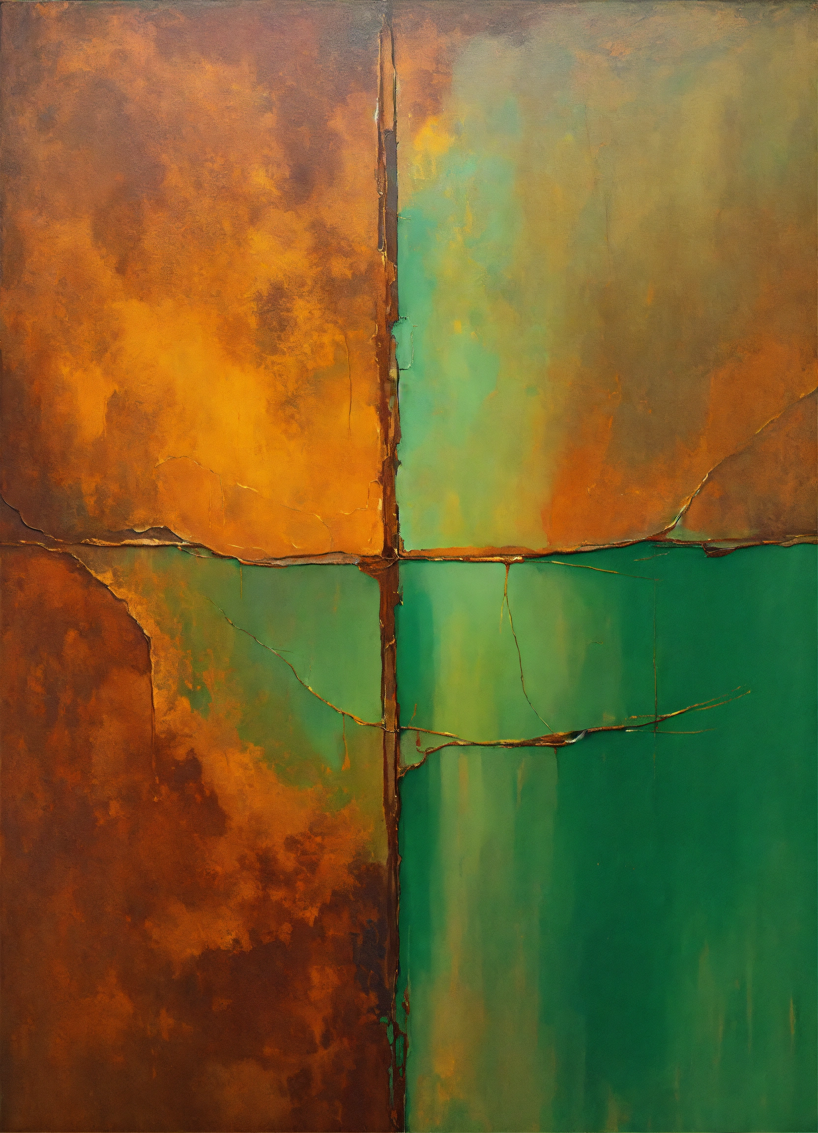 Lexica - Abstract and minimalist oil painting of a tear pure and ...