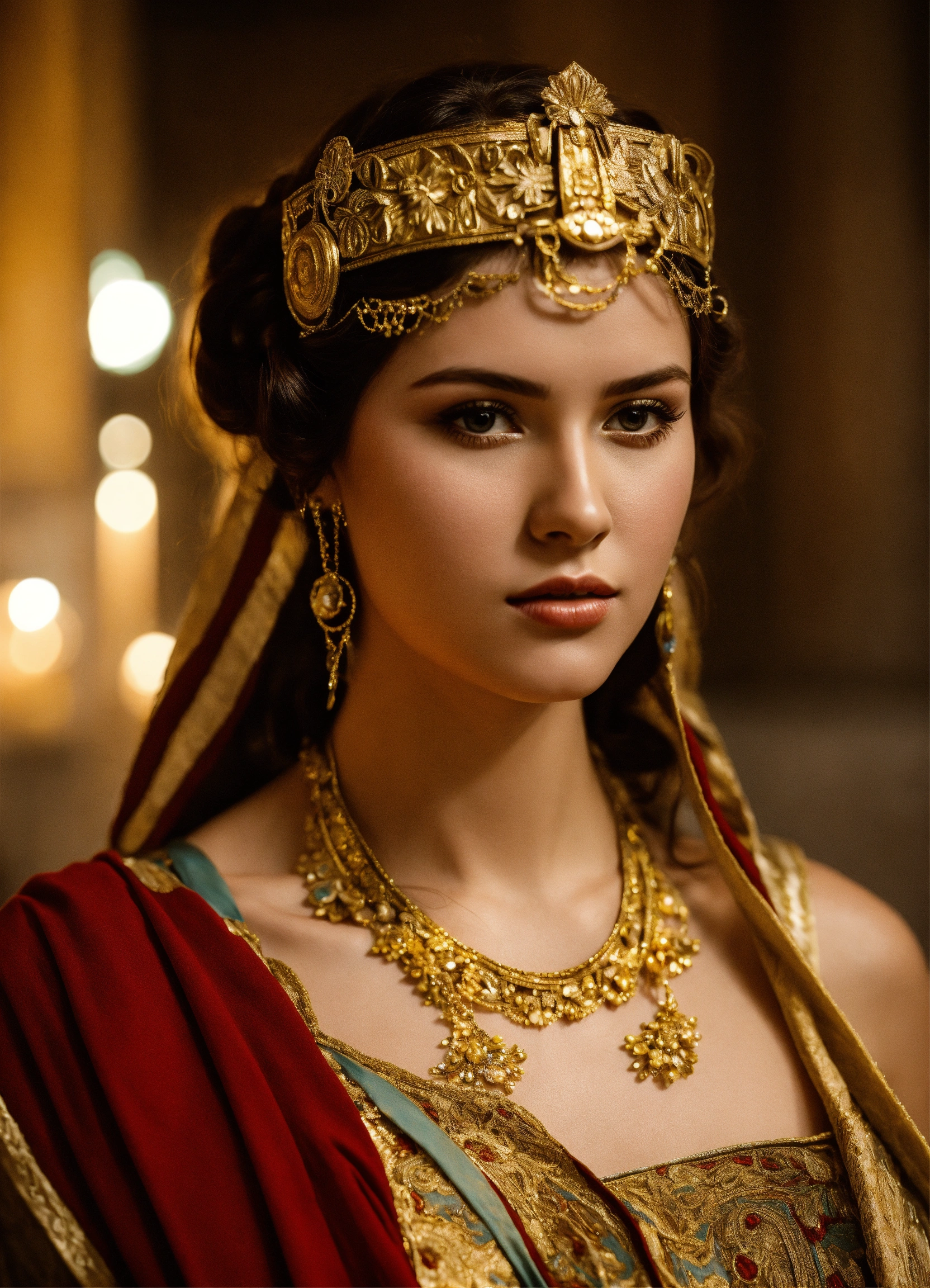 Lexica - Gorgeous roman girl without head dress
