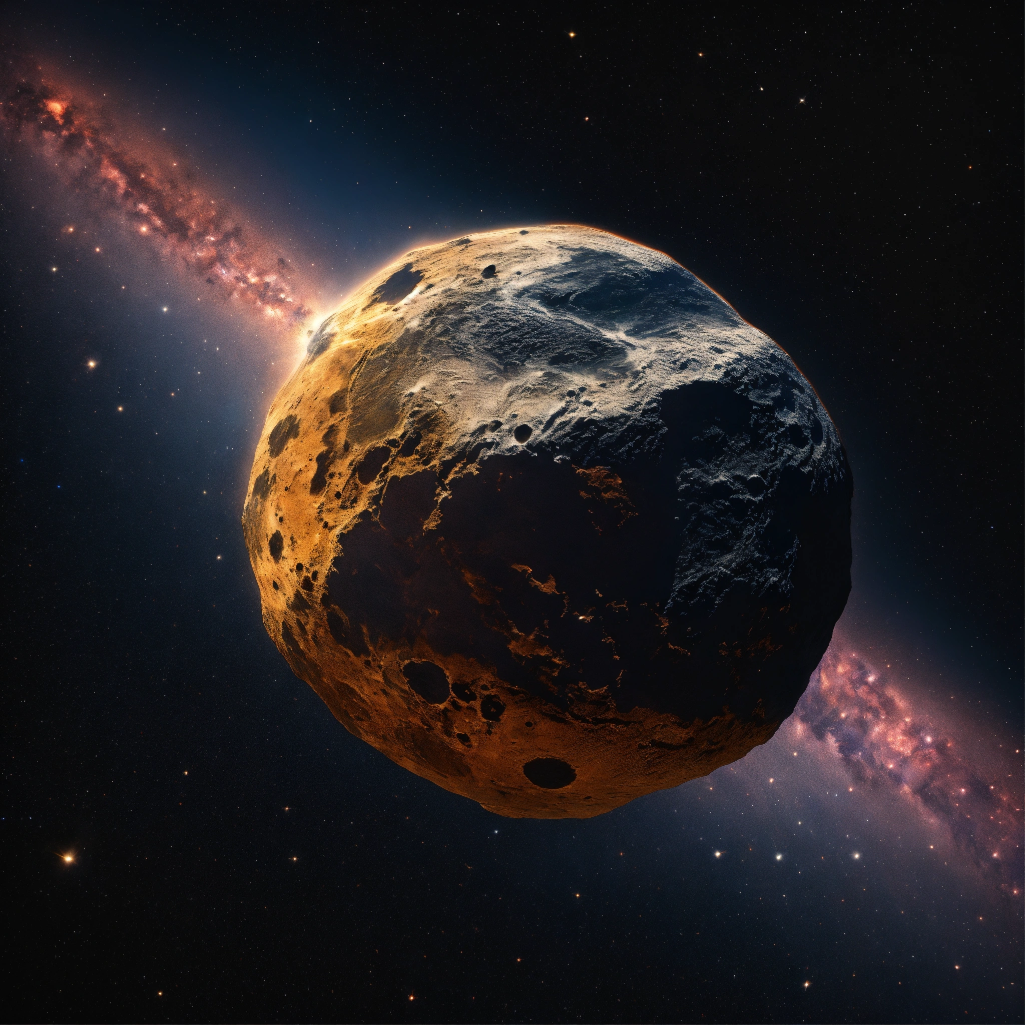Lexica - Asteroid in space