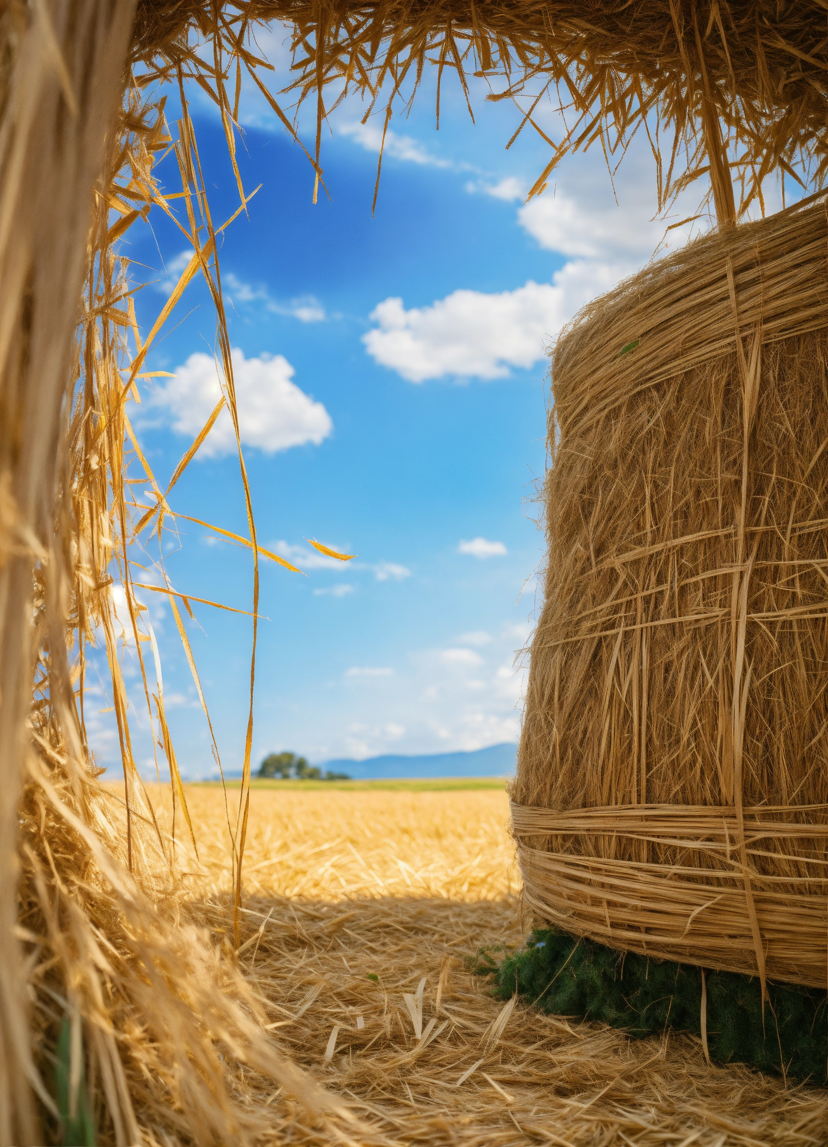 Lexica - A bundle of straw, head out of the straw, comics and embrace ...