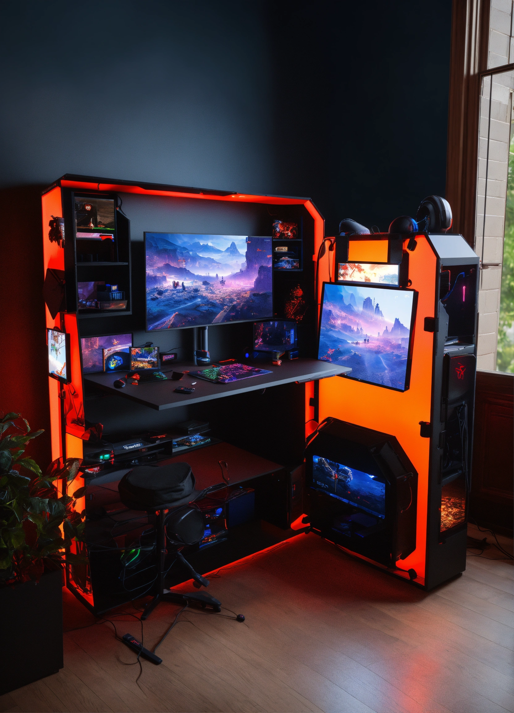 Lexica - A portable modular gaming station designed with lighting games ...