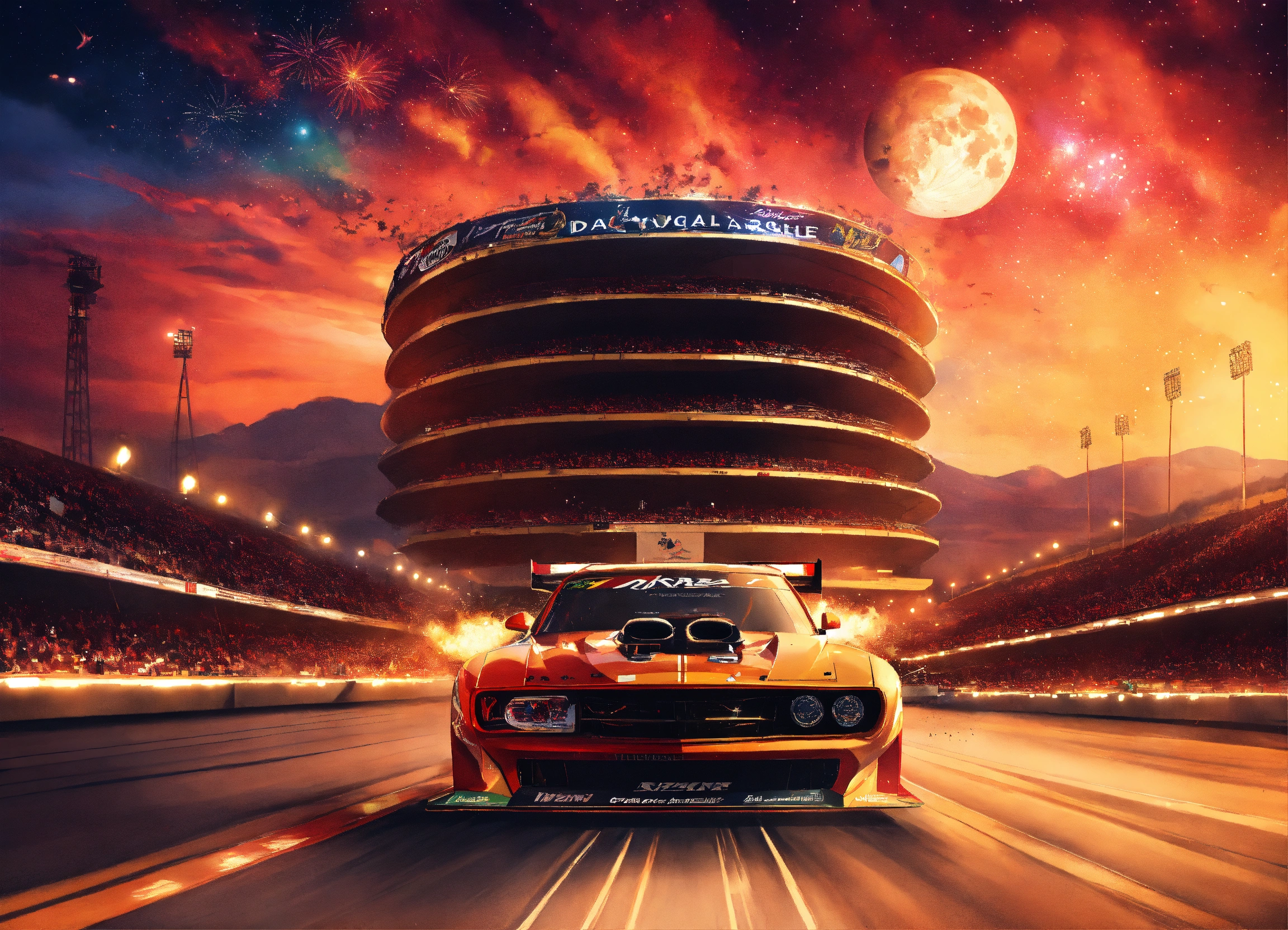 Lexica - Generate a captivating digital illustration of a Bahrain ...