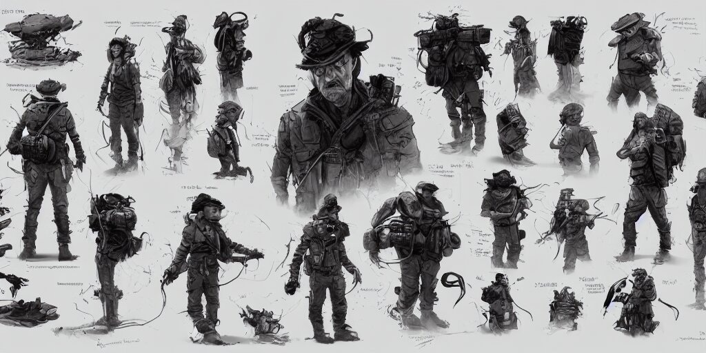 Lexica - Steven spielberg, character sheet, concept design, contrast ...