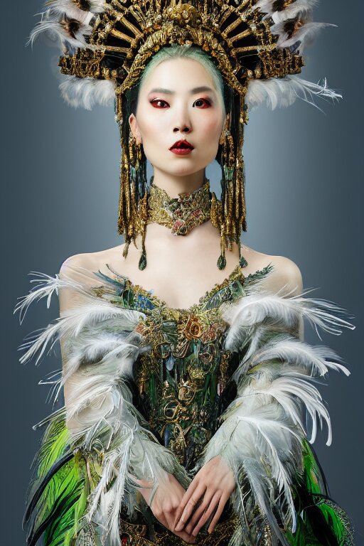 Lexica - A beautiful empress portrait, with a brilliant, impossible ...