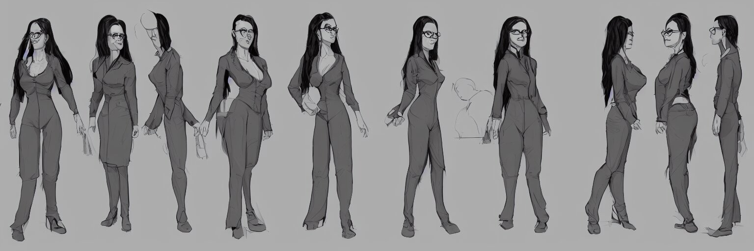 Lexica Female character study of mike patton and adolf hitter, evil