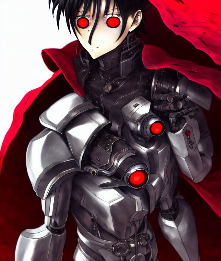 Lexica - A detailed manga illustration character full body portrait of ...