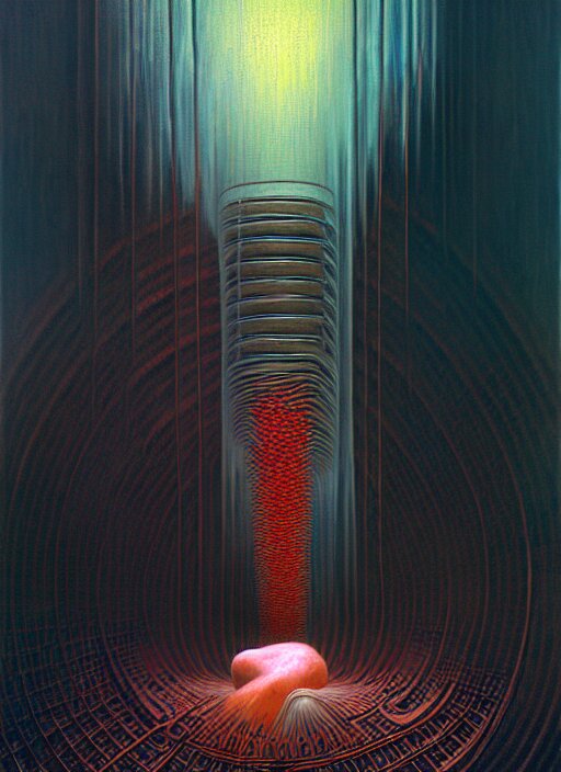 Lexica - Endless machine detailed painting by johann baptist zimmermann ...