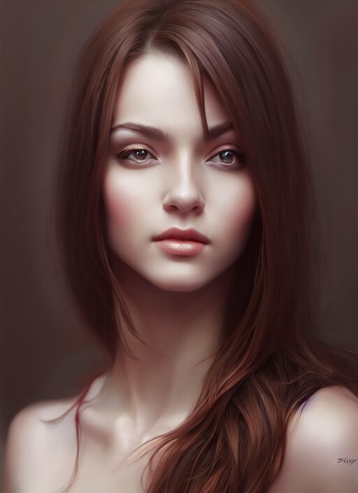 Lexica - Photo of a gorgeous young woman in the style of stefan kostic ...
