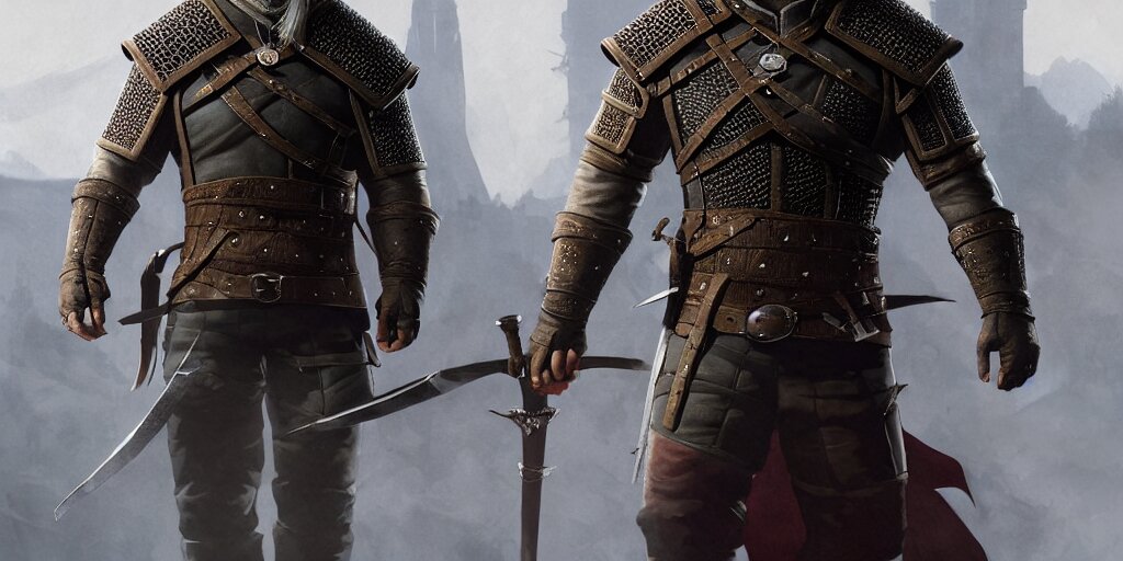 Lexica - Geralt of rivia new costume concept design, witcher wild hunt ...