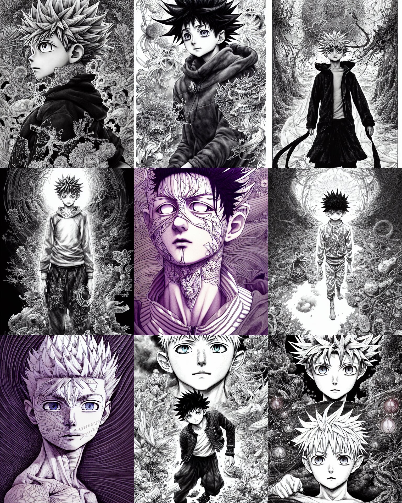 Lexica Killua zoldyck, an ultrafine detailed illustration by ( vania