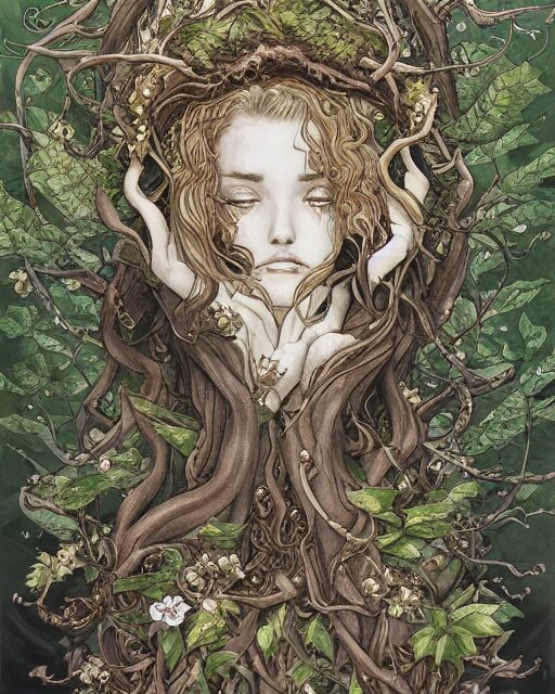 Lexica - The oracle of trees, elegant, beautiful, mesmerizing, concept ...