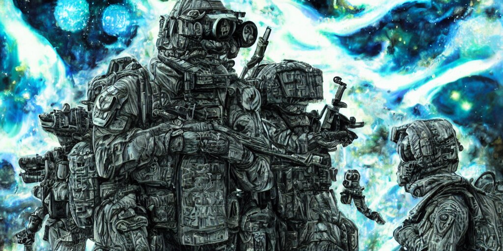Lexica - Military sci fi muppet special forces soldiers,inks,octane ...