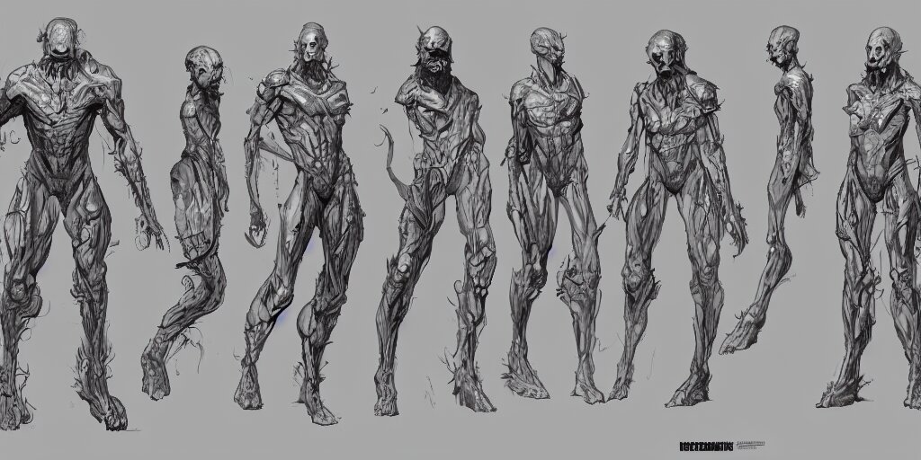 Lexica - The modern prometheus, character sheet, concept design ...