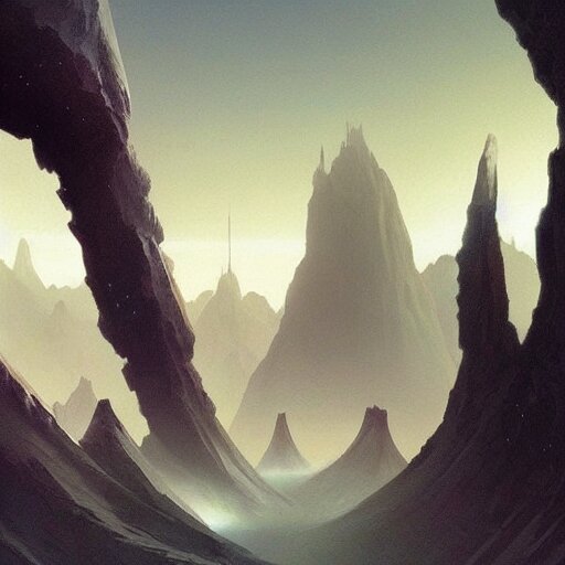 Lexica - Concept art of a dark giant titan, day time, foreboding ...