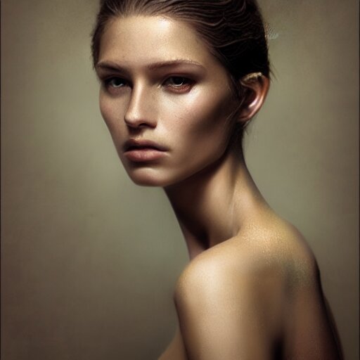 Lexica - Half body portrait of young model, hyperrealism, beauty ...