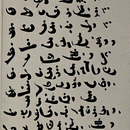 Lexica - Caligraphy of the word 3NKI