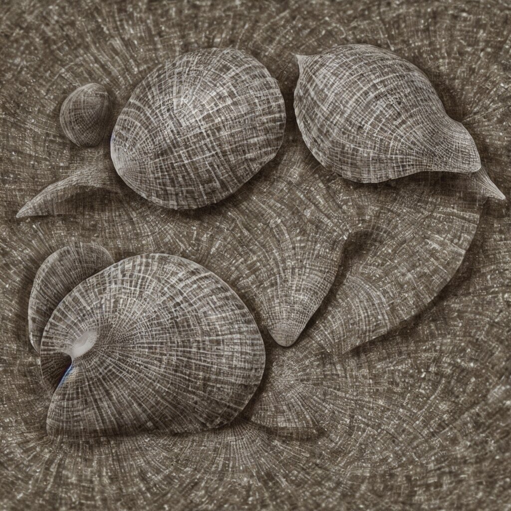 Lexica - Geometric single sea shell by ernst haeckel, modeled in 3 d ...