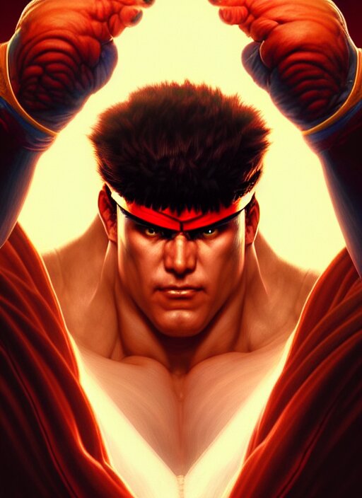 ArtStation - EVIL RYU, Street Fighter